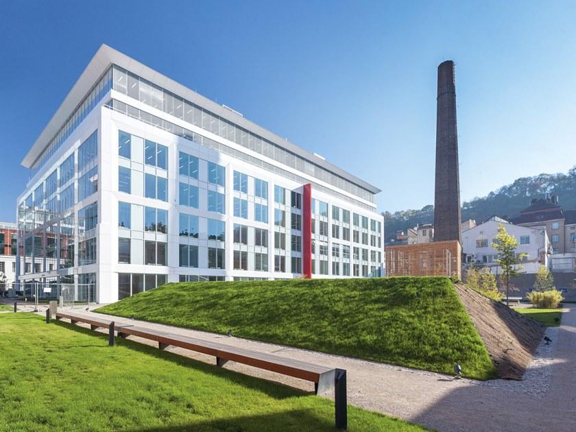 mmcité1 Скамейка из стали и дерева Blocq sun-id-1489594 - Вид №2