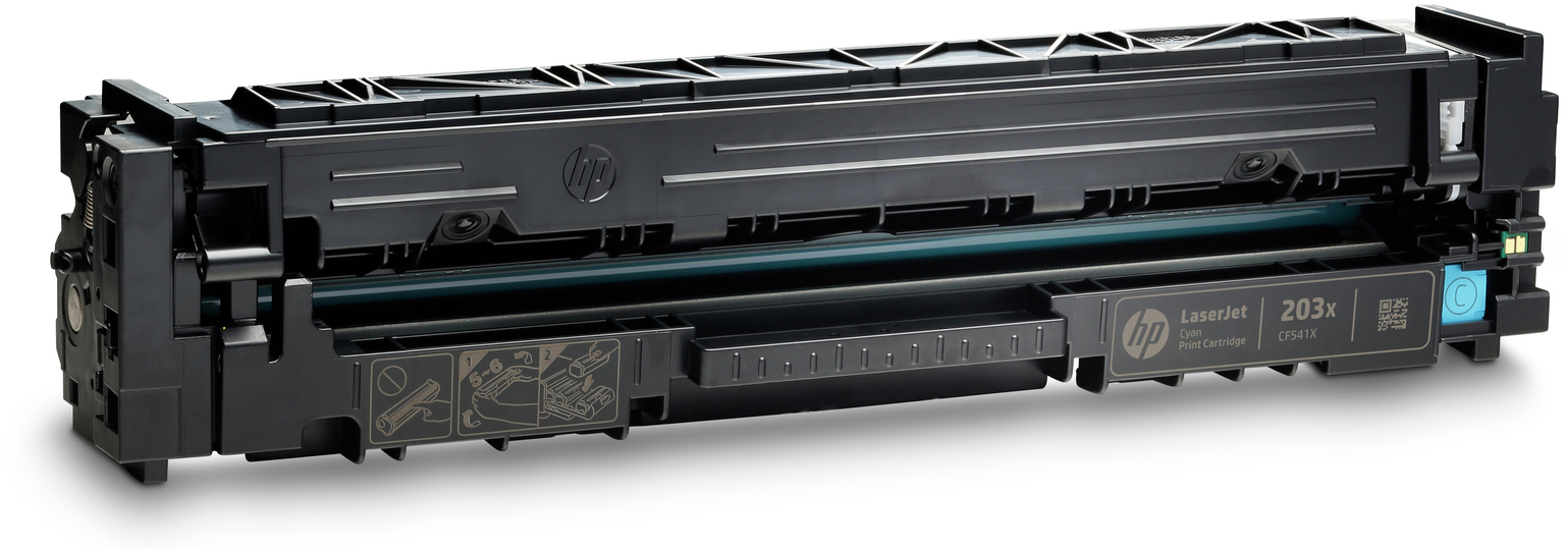 CF541X 203x original cyan laserjet toner cartridge HP Santreyd  - Вид №2