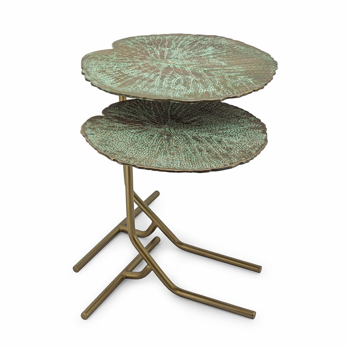 450233-70 ABHIKA НАБОР БОКОВОГО СТОЛА LOTUS H53 / 45 D49 / 41 GREEN 