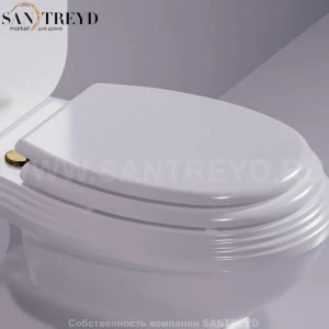 AR007D04BIANCOBR Крышка сиденье для унитаза Simas Arcade