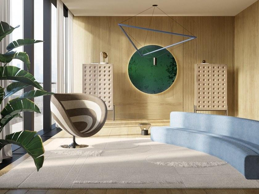 Tapis Rouge Прямоугольный коврик ручной работы из шерсти и шелка Abstraction Tr1751 - Вид №3