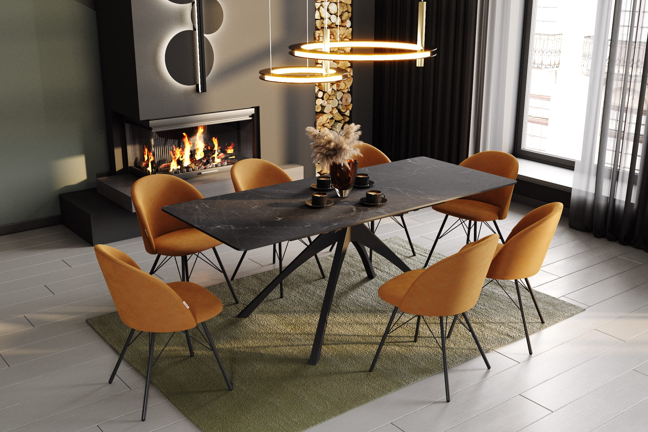 Обеденная группа SHT-DS298 Santreyd  - Вид №2