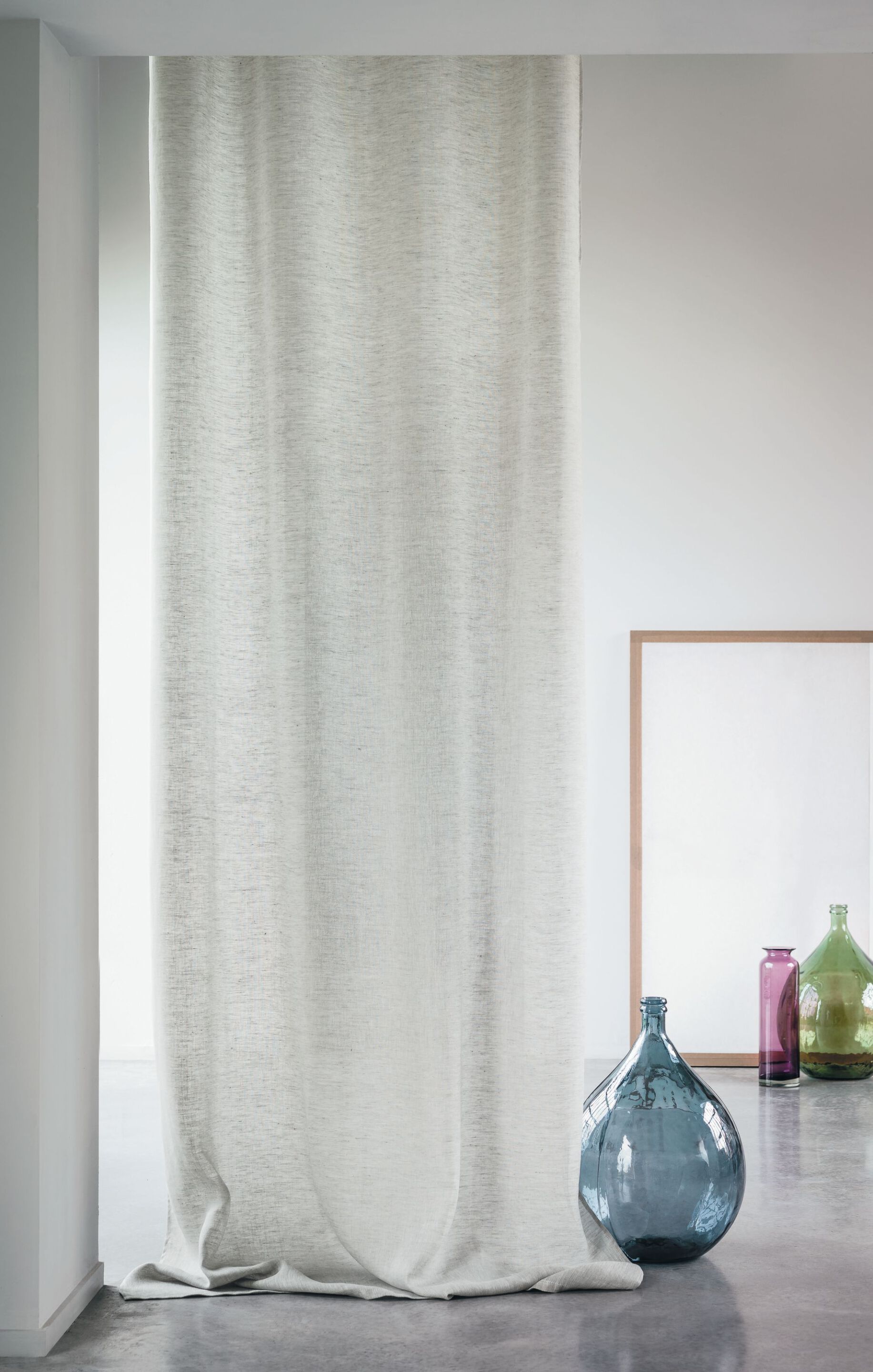 Льняная однотонная вуаль Casamance Cote lin les naturels 5 ARCH-00013178 - Вид №3