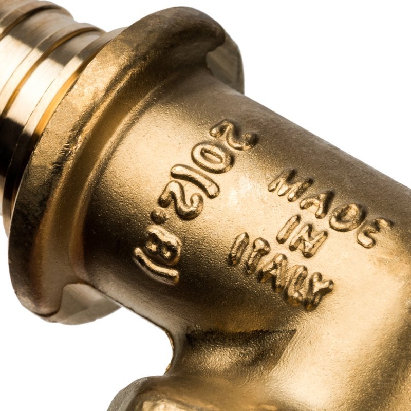 Угольник-переходник НР 20x3/4" аксиальный для труб из сшитого полиэтилена STOUT SFA0005002034 - Вид №3