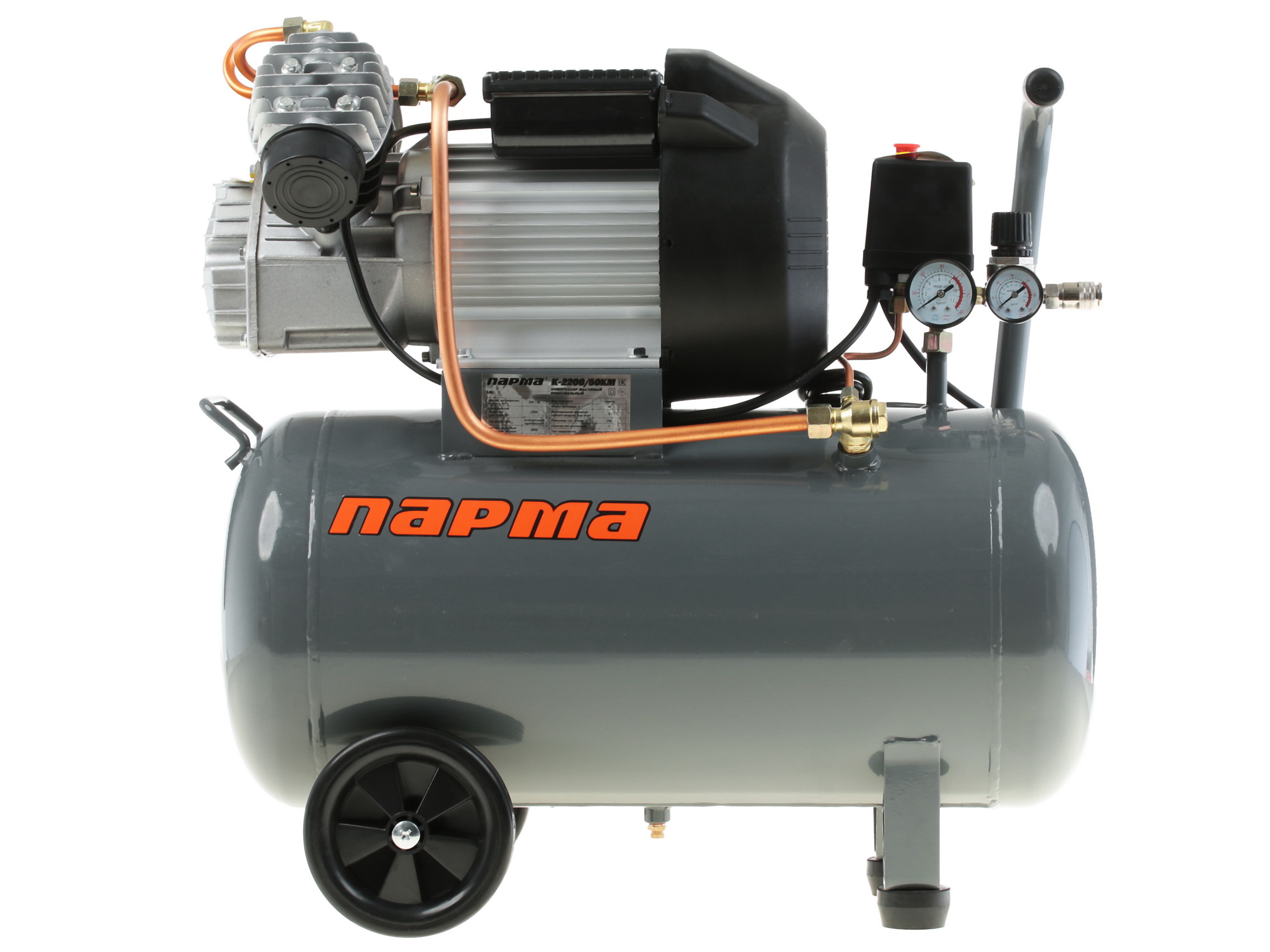 Компрессор поршневой масляный Парма K-2200/50КМ 1081889 STDN-0030117 - Вид №6