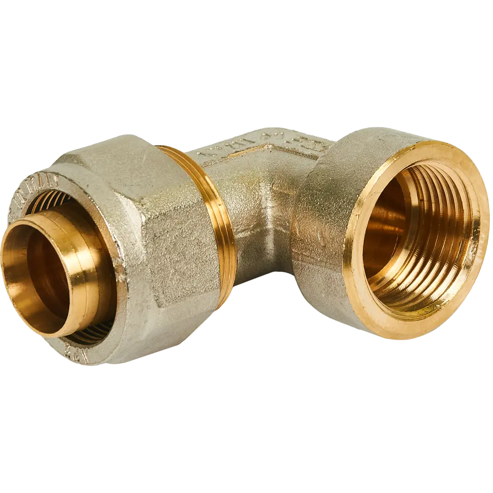 Угол комбинированный 90° Stout 1"x32 мм ВР латунь SFS-0007-000132 82306119 STLM-2180428 