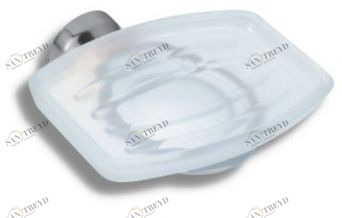 Мыльница стеклянная Novaservis Metalia 3 6336.0 хром 63360