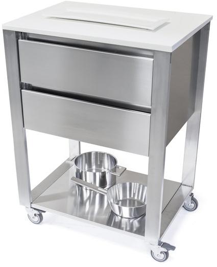 JOKODOMUS Отдельностоящий кухонный модуль из нержавеющей стали без ручек Cun sun-id-1467980 - Вид №1