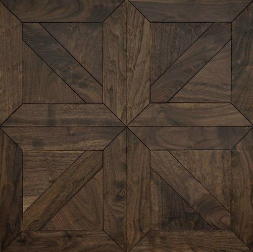 Модульный паркет Coswick Ланже Американский Классический Орех Европейский (Грецкий) Натур (Гладкая) 635х635 мм 13163761