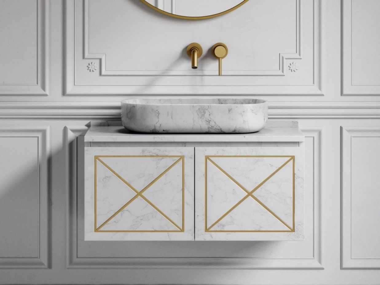 Овальная столешница из каррарского мрамора LUSSO Designo ARCH-00071259