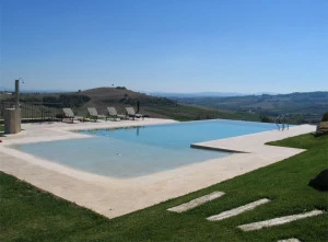 INDALO PISCINE Пейзажный бассейн с джакузи