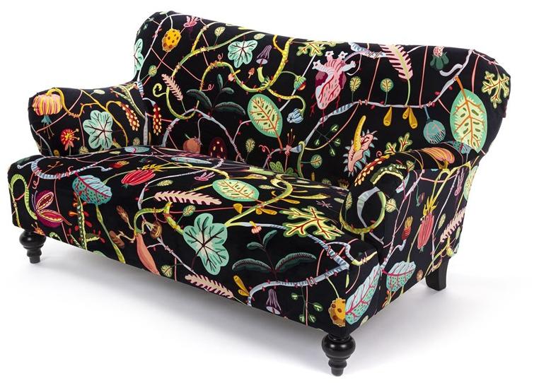 Seletti 2-местный тканевый диван Botanical diva sun-id-1354799 - Вид №1