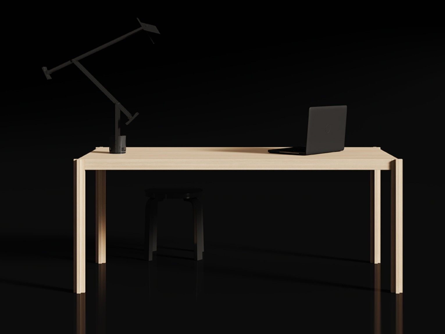 Рабочий стол из массива дерева Citterio инкрустация ARCH-00147443