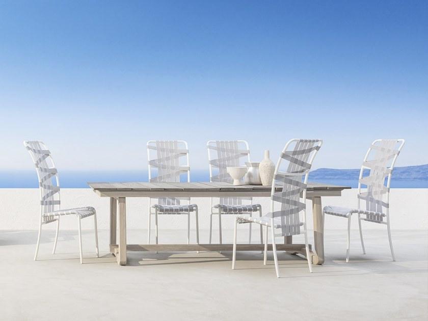 Gervasoni Садовый стол со столешницей из бетона под дерево Gervasoni outdoor sun-id-1356627 - Вид №1