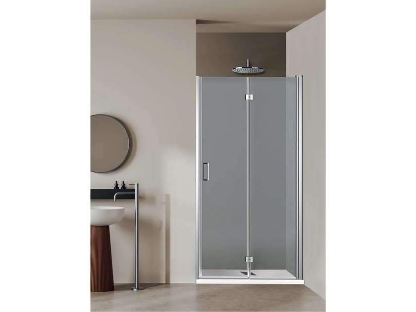 Хрустальная ниша душевая кабина с книжной дверью Metidea топ ARCH-00129750