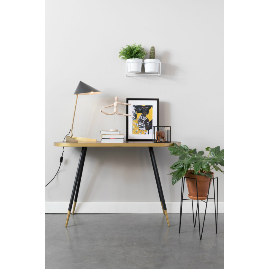 Лампа настольная Lizzy, черная White Label Living 5200059 - Вид №3