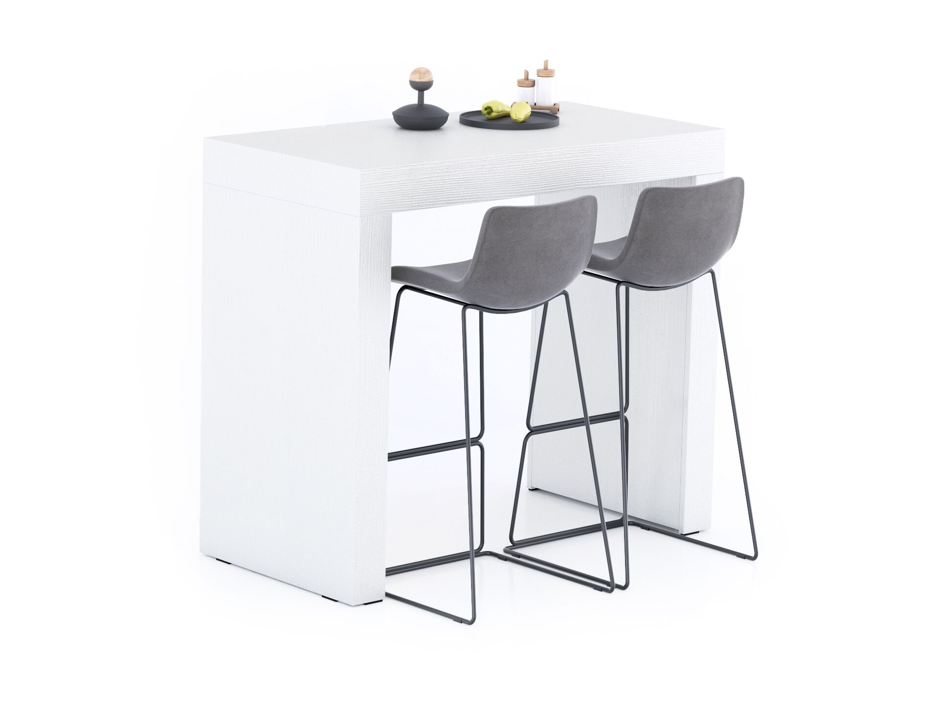 Высокий прямоугольный стол из меламиновой ткани Mobili Fiver Evolution ARCH-00103603