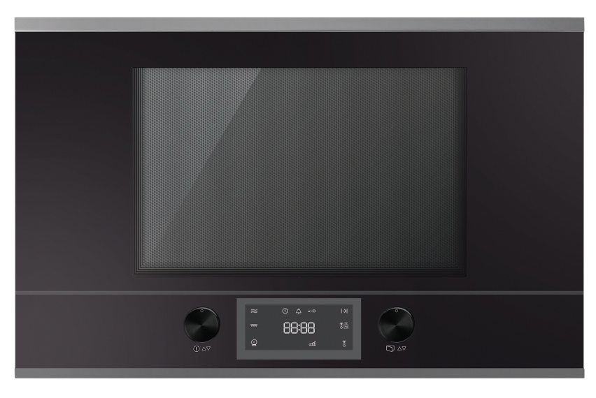 9256098 Встраиваемая микроволновая печь Kuppersbusch ML 6330.0 S3 Silver Chrome черный STDN-0038334