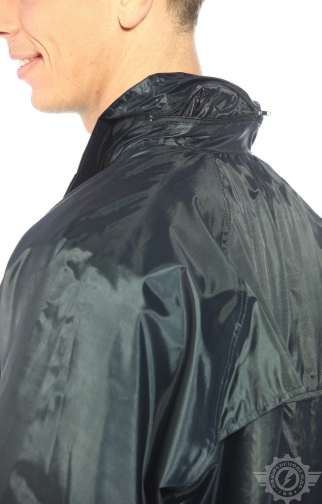 5041824 Плащ Альбатрос влагозащитный ЛАЙТ М синий  Непромокаемая спецодежда  размер XXXXL  - Вид №9