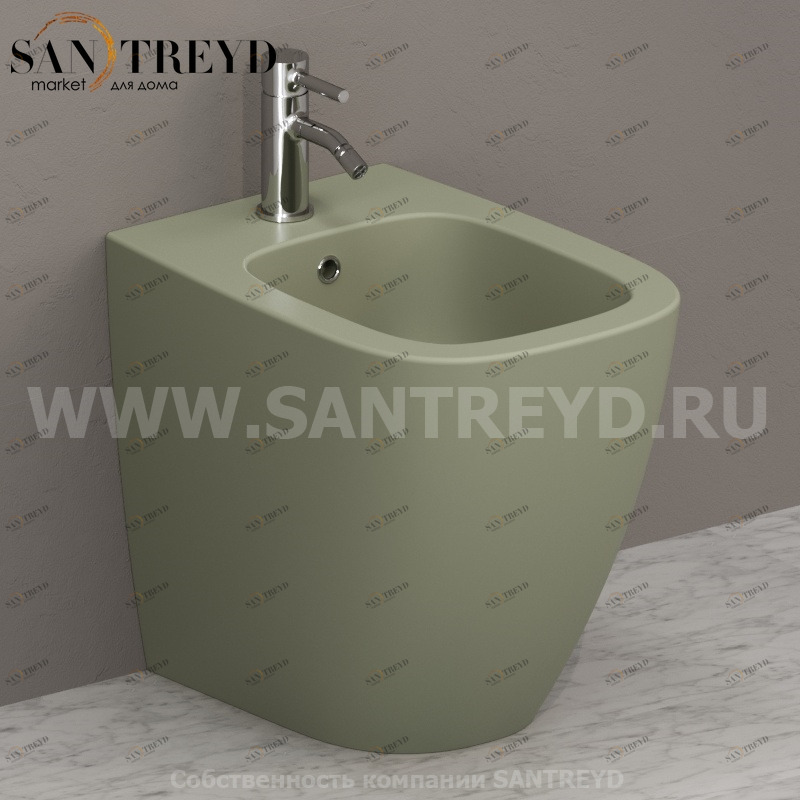 GN010LI Биде напольное GENESIS Ceramica Globo