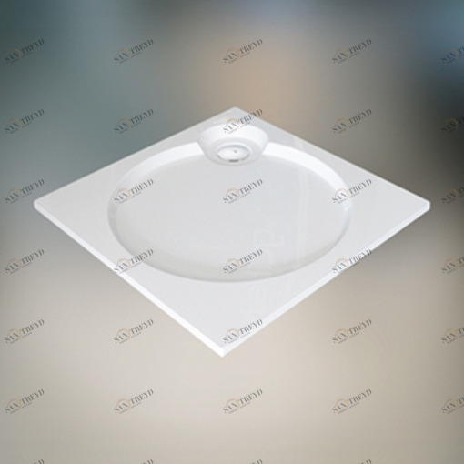 Душевой поддон 80X80X2 СМ Q-БЕЛЫЙ GUTEWETTER Shower trays 80X80X2СМQБЕЛЫЙ