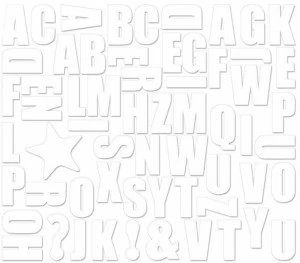 Groovy Magnets Магниты Alphabet