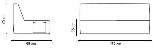 GART 2-местный тканевый садовый диван Puffone sun-id-1371783 - Вид №5