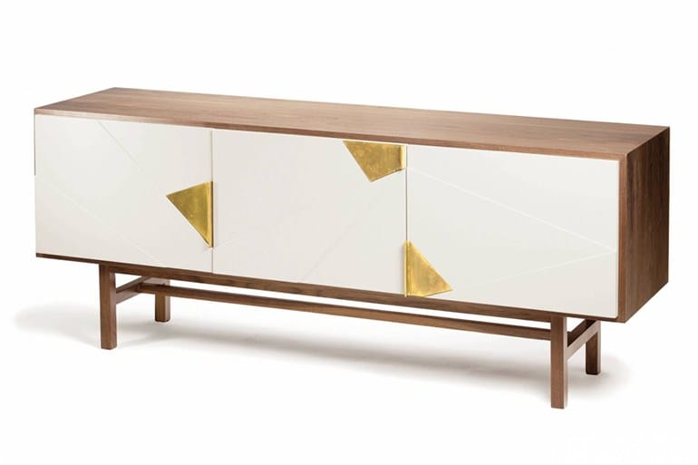 Шкаф из грецкого ореха с распашными дверями Mambo Unlimited Ideas ARCH-00074864 - Вид №2