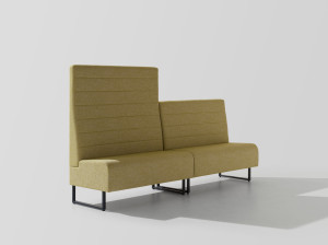 Линейный модуль ткани с высокой спинкой