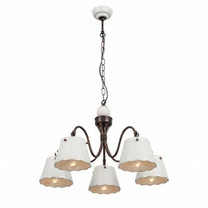 Подвесная люстра ST Luce Famiglia SL259.503.05 ST LUCE ДИЗАЙНЕРСКИЕ, FAMIGLIA 057806 Белый