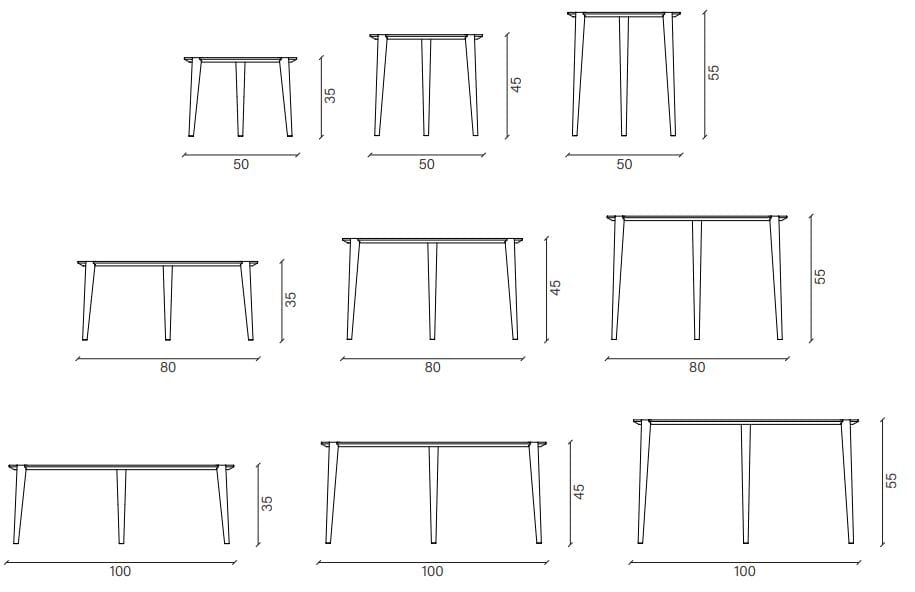 Круглый журнальный столик из массива дерева Devina Nais SCOTT ARCH-00065607 - Вид №3