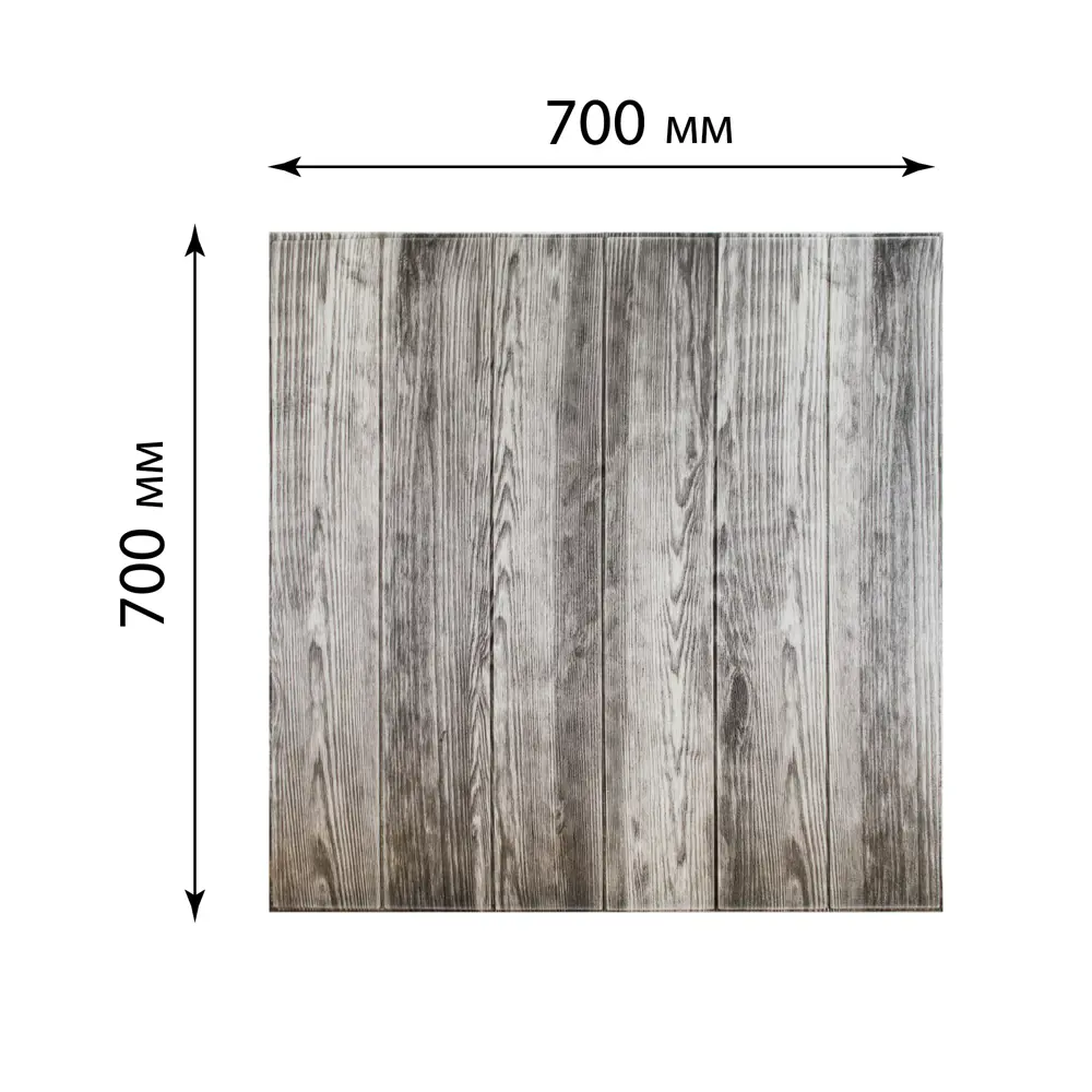 Наклейка ПЭ Сосна Новара 700x700x3 мм 0.49 м² 89427760 STLM-2197171 Santreyd  - Вид №4