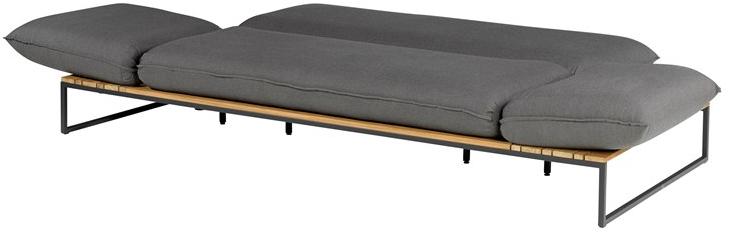 FISCHER MÖBEL 3-местный садовый диван с откидной спинкой из ткани Flora sun-id-1494537 - Вид №2