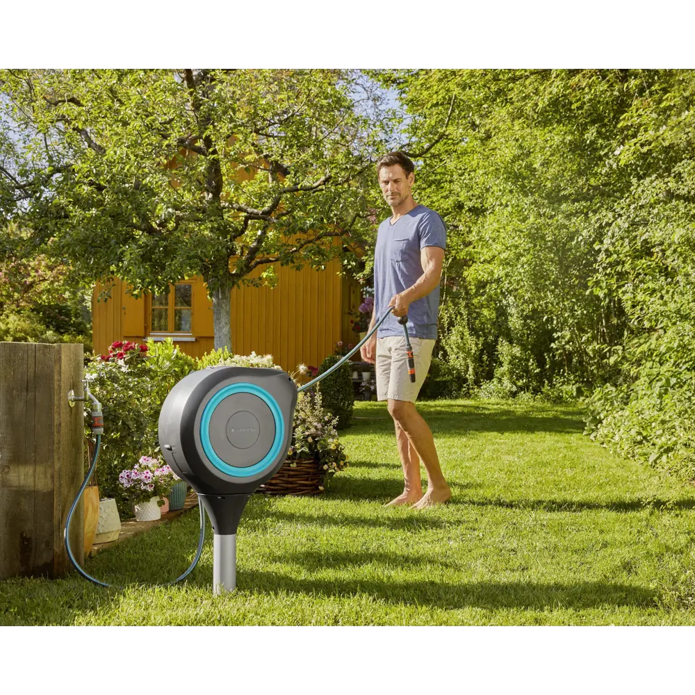 Катушка со шлангом Gardena Rollup M, 20 м, 11 мм STLM-2011433 - Вид №3