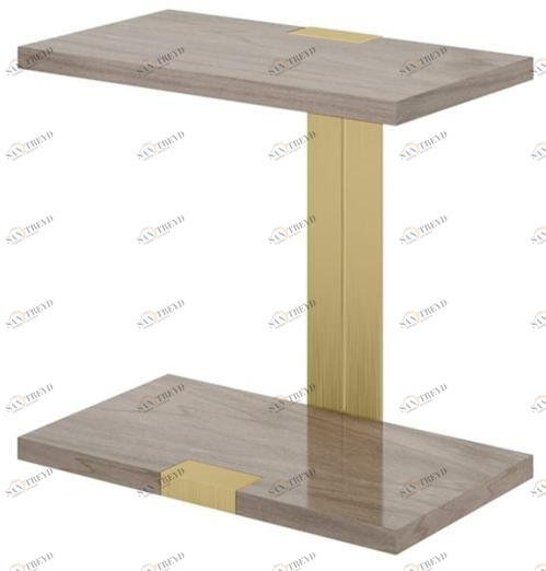 FRATO Сервисный столик из дерева и латуни  Ffu260004aad 