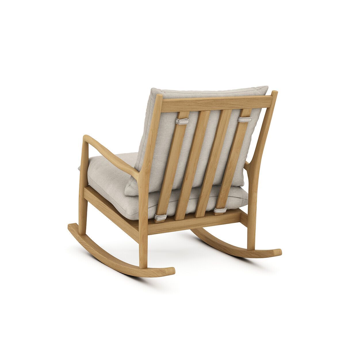 Льняное кресло-качалка с подлокотниками AMPM DILMA ARCH-00029147 - Вид №3
