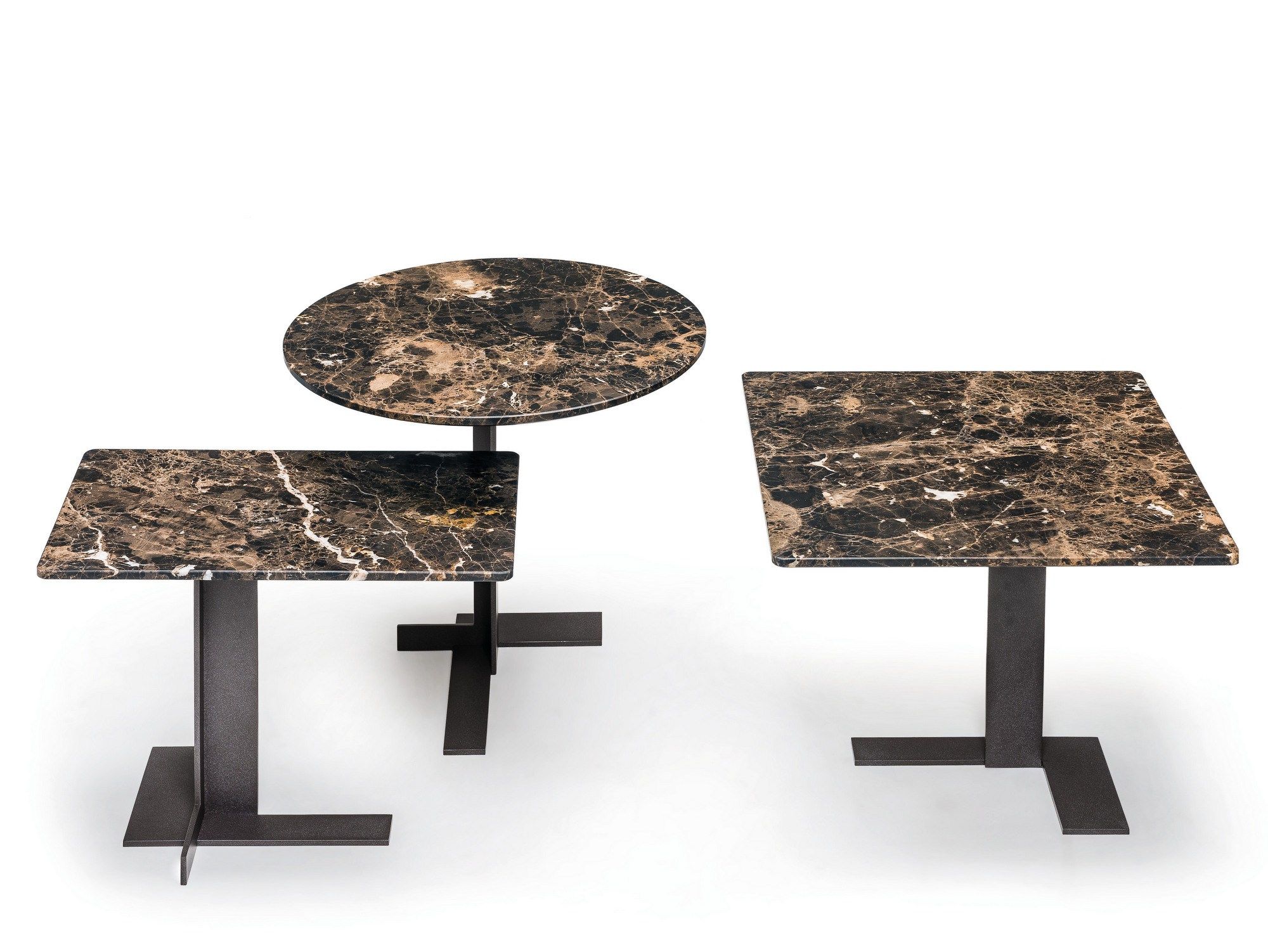 Мраморный круглый журнальный столик Arketipo LITH ARCH-00137547 - Вид №1