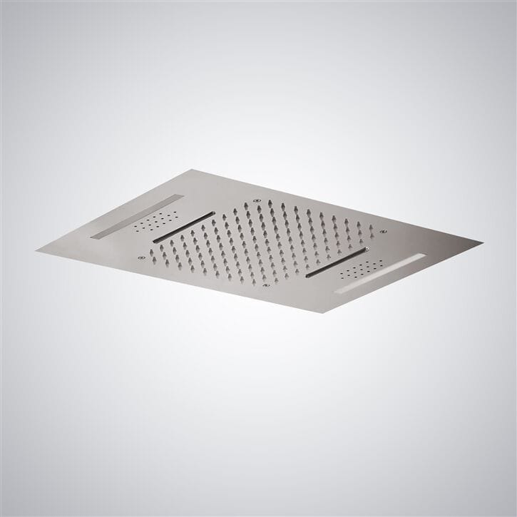 Светодиодная потолочная душевая головка из нержавеющей стали Fontana Showers Luxe Fontaine ARCH-00067354 - Вид №11