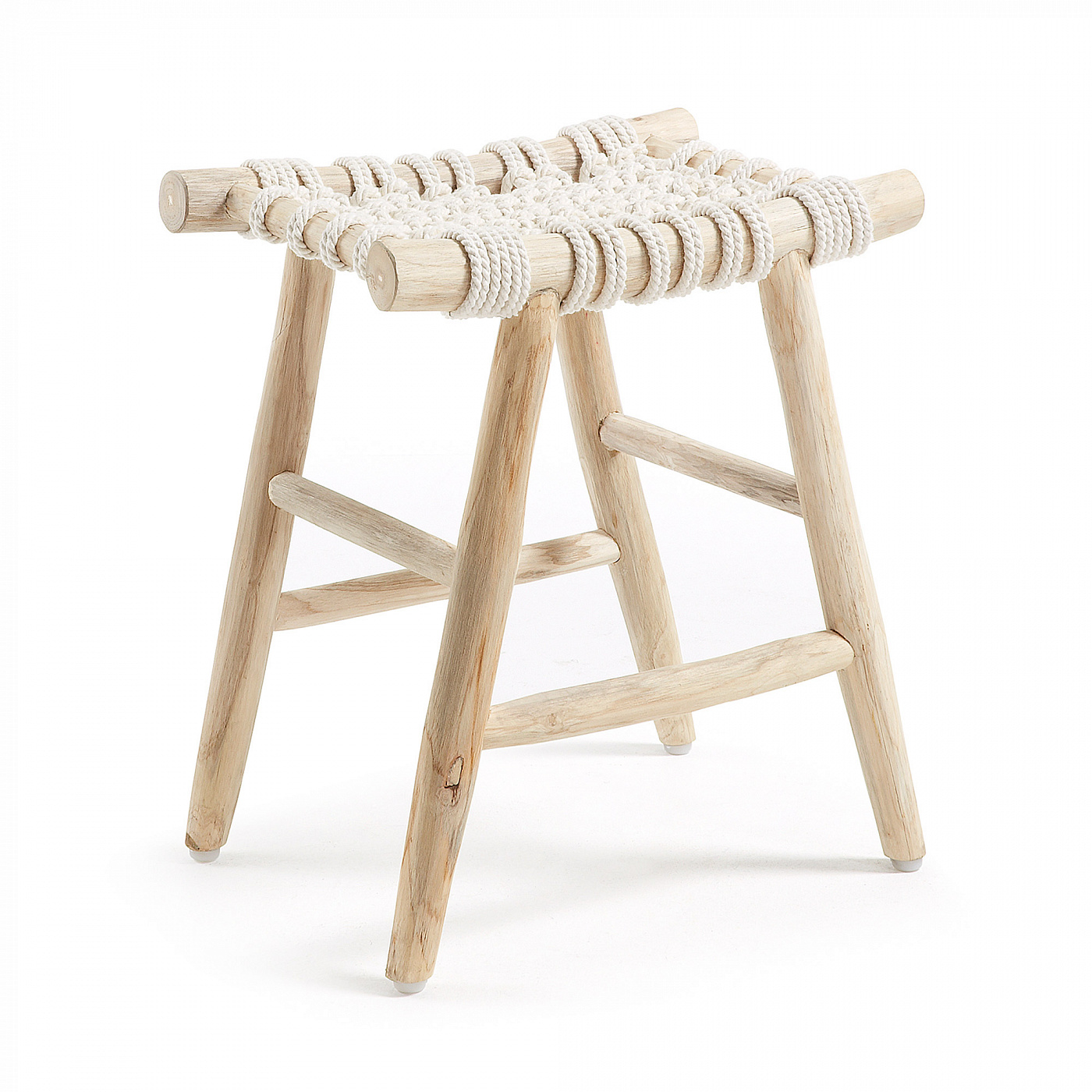 052750 Табуретка Eclipce из тикового дерева La Forma Edgard 