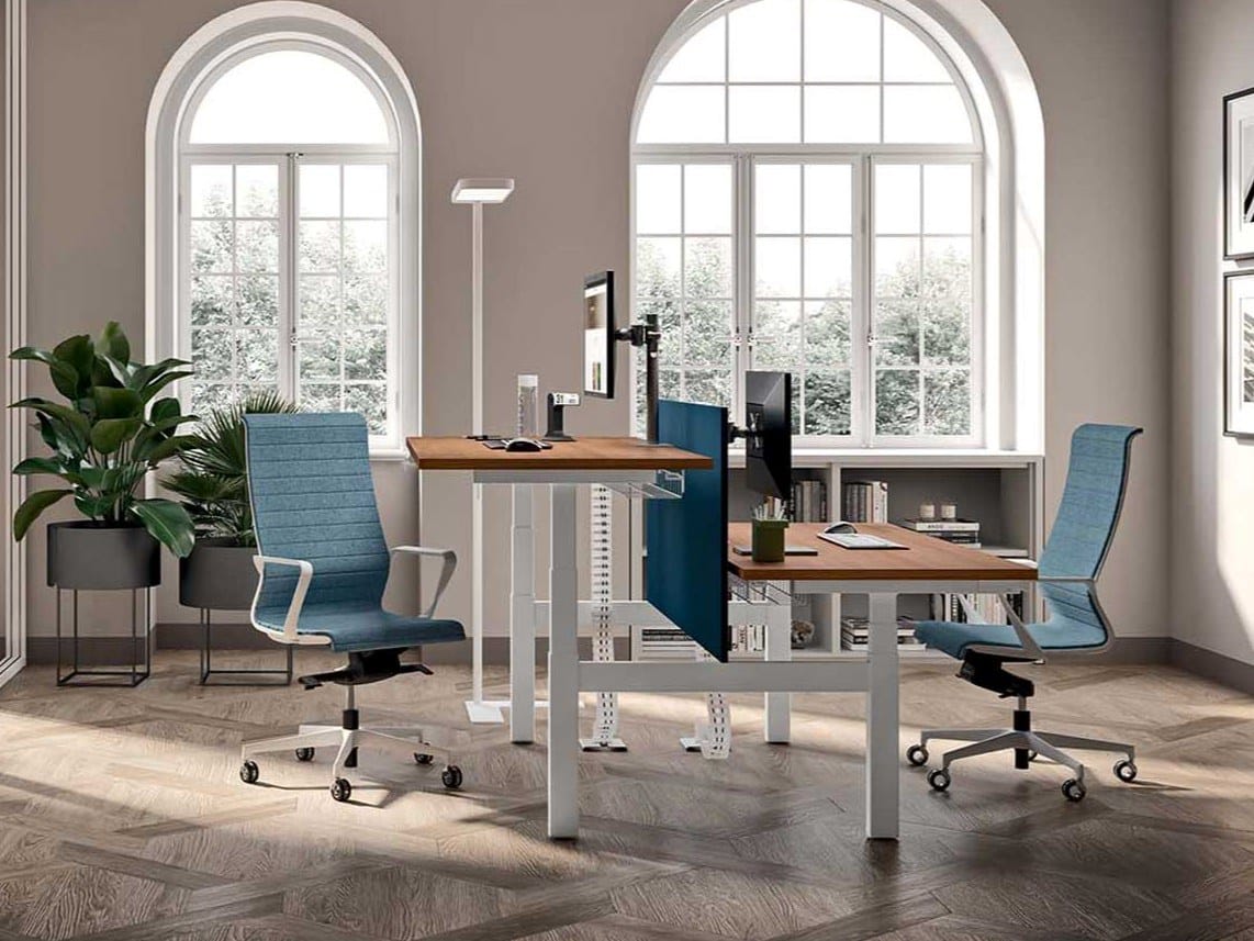 Рабочий стол с регулируемой высотой Quadrifoglio Group дизайн-офис ARCH-00036333