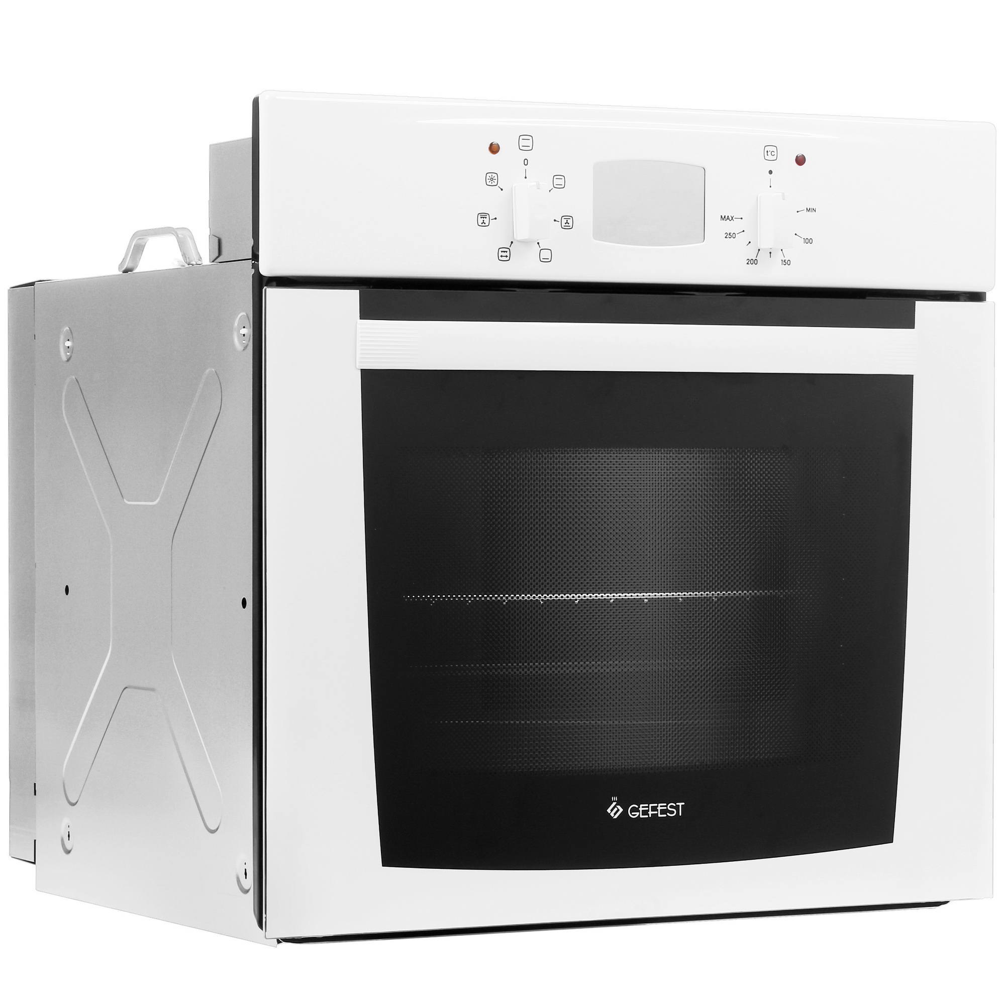 1038952 Электрический духовой шкаф Gefest 602-02 белый STDN-0114401 - Вид №1