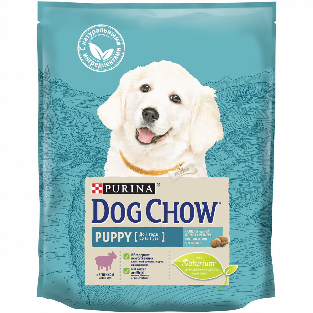 ПР0037498 Корм для щенков ягненок сух. 800г Dog Chow 