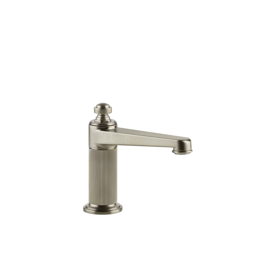 Носик для умывальника 65023 149 Gessi Venti20 МАТОВЫЙ НИКЕЛЬ FINOX 65023149