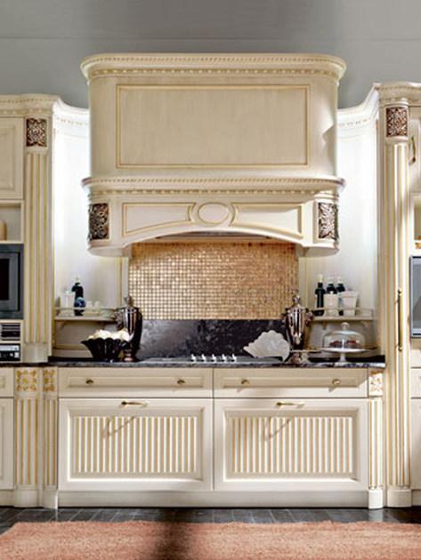 Martini Interiors Встроенная кухня из лакированной вишни с островом Convivio sun-id-1413372 - Вид №4