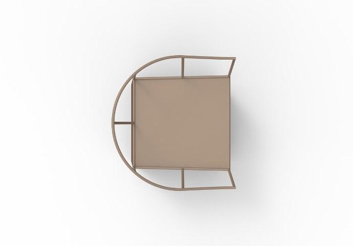 TrackDesign Стул Corten ™ с открытой спинкой  Isp04073  - Вид №2