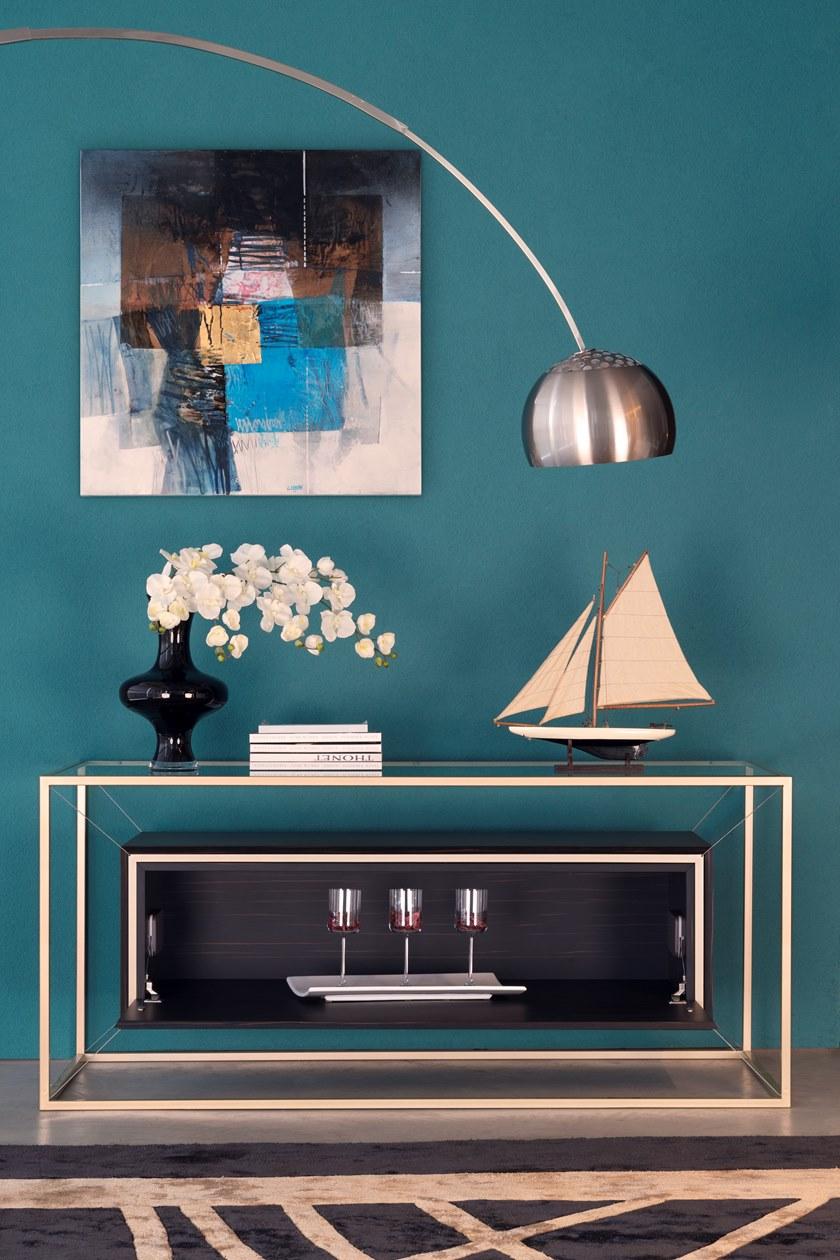 Maiullari Подвесной буфет из стали и дерева с откидными дверцами Oro sun-id-1481203 - Вид №7