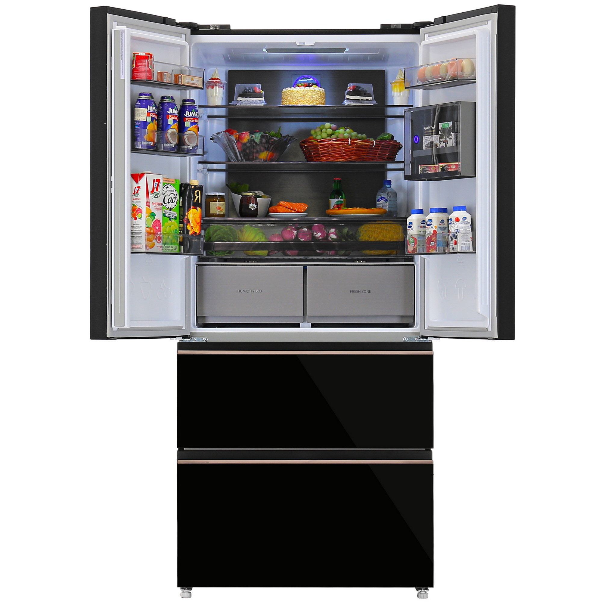 5086759 Холодильник многодверный   DEXP MFr6-54AMG черный STDN-0093552 - Вид №5