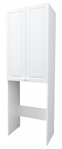 У79534 Шкаф Wall Classic 67 2д Белый глянец 1 Marka Wall