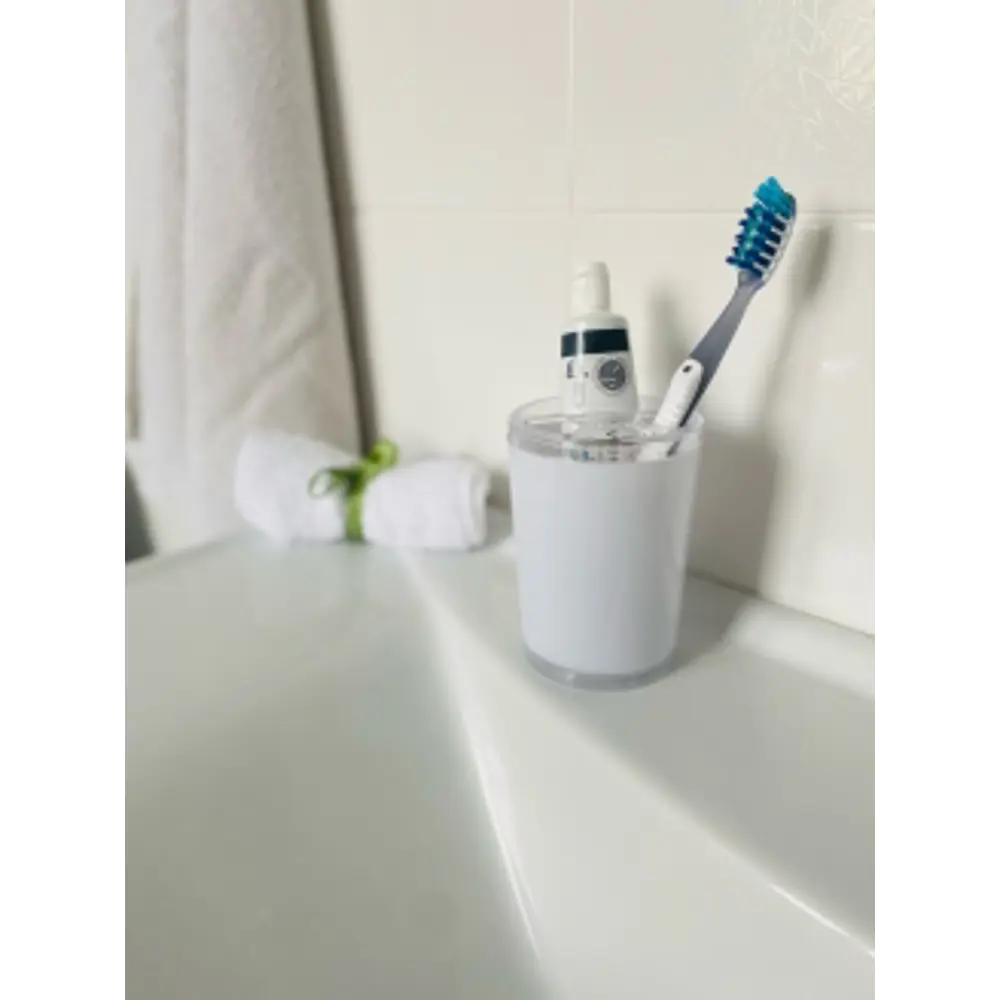 Подставка для зубных щёток Joli пластик цвет снежно-белый BEROSSI STLM-2082807 - Вид №1