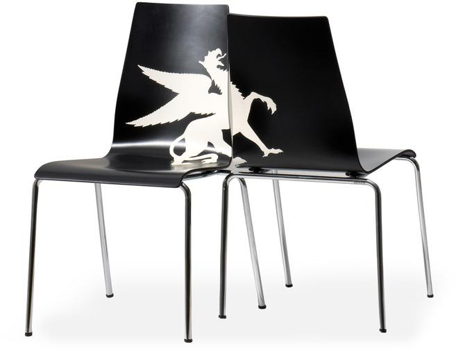 rosconi Штабелируемый стул из ламината Garcia sun-id-1440331 - Вид №1